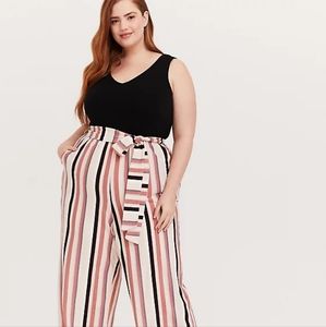 Black and Stripes Jumpsuit